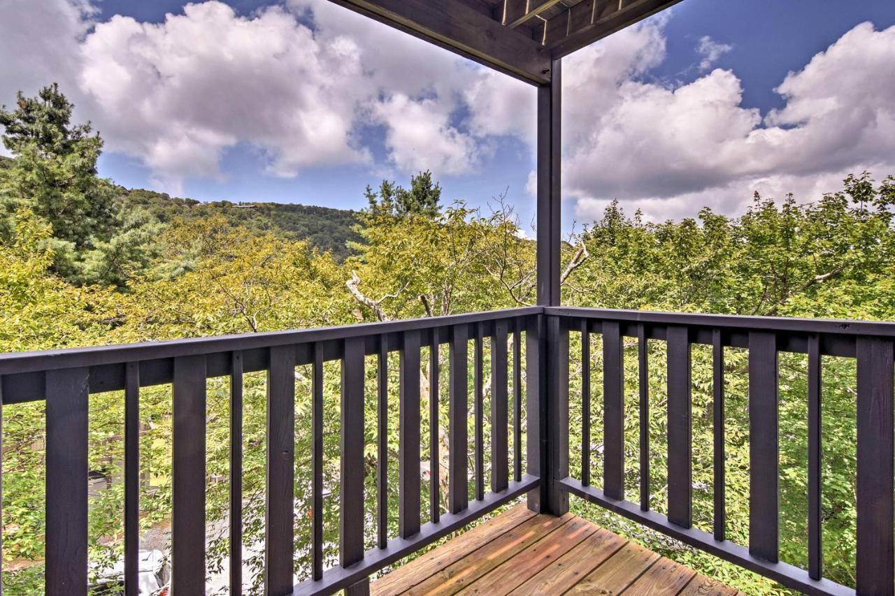 Beech Mountain Condo With Balcony, Walk To Resort! Extérieur photo