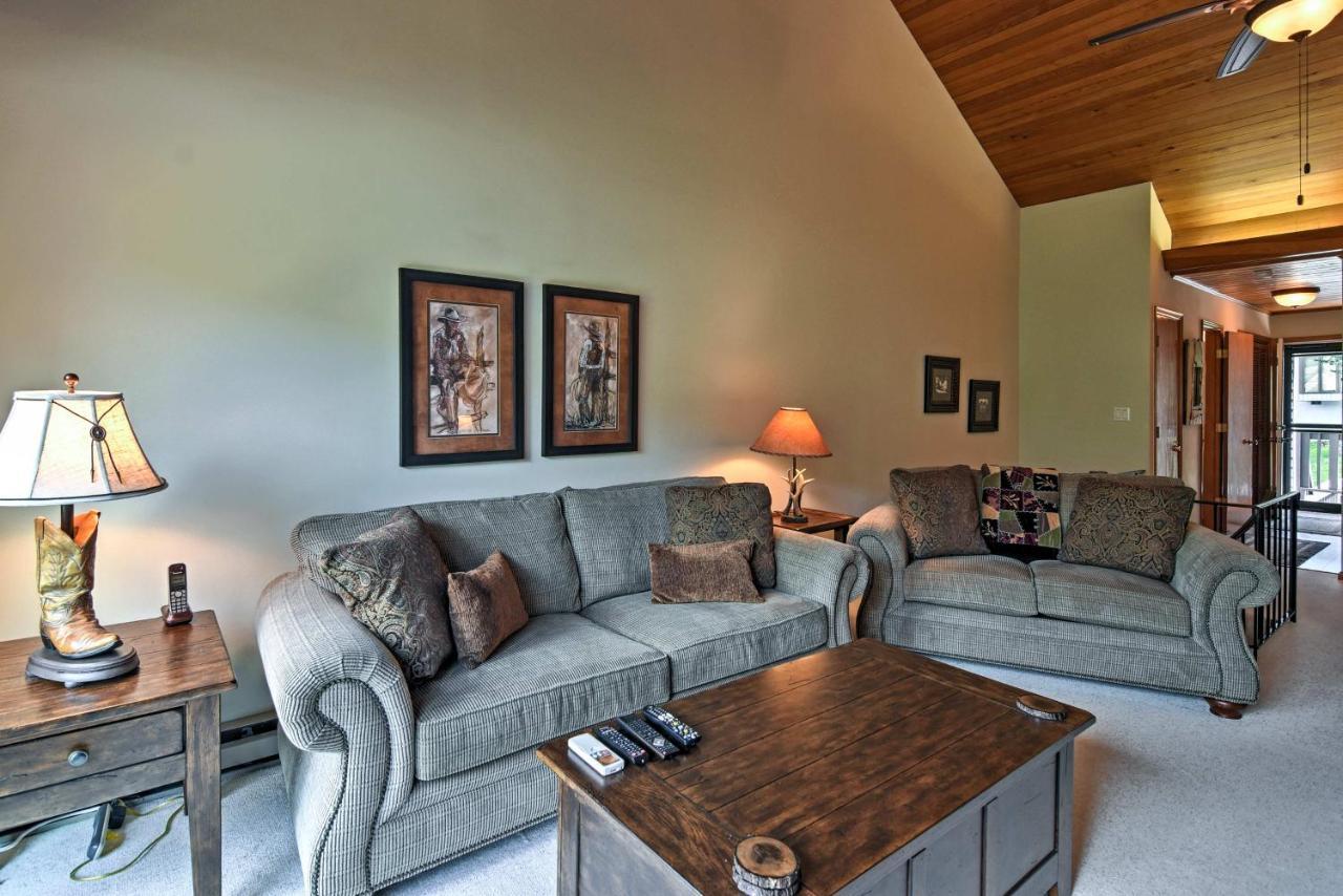 Beech Mountain Condo With Balcony, Walk To Resort! Extérieur photo