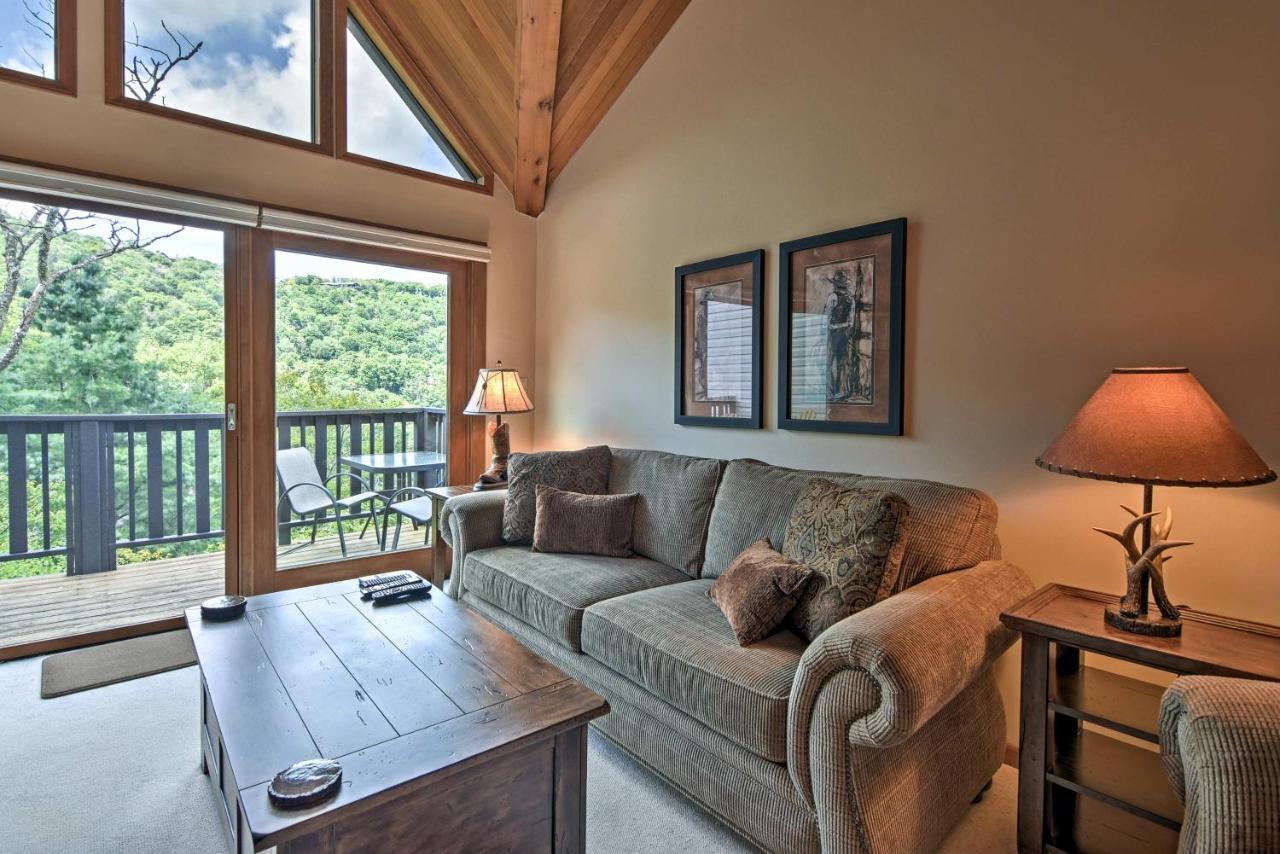 Beech Mountain Condo With Balcony, Walk To Resort! Extérieur photo